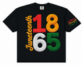 Womens Juneteenth 1865 Cropped Tee