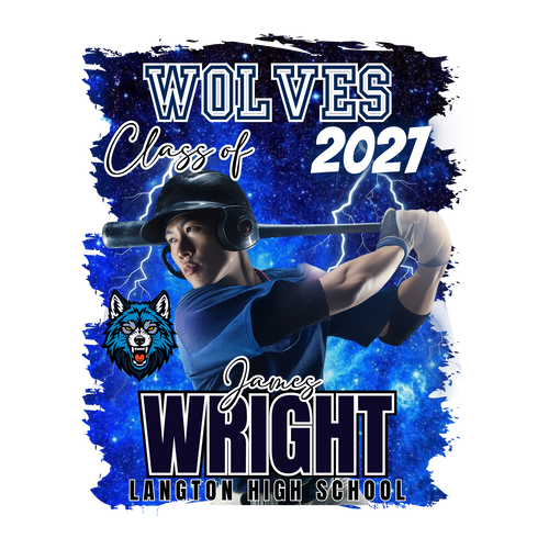 Baseball Fan Custom Player T-shirt