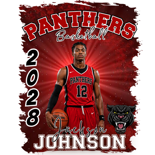 Basketball Fan Custom Player T-shirt